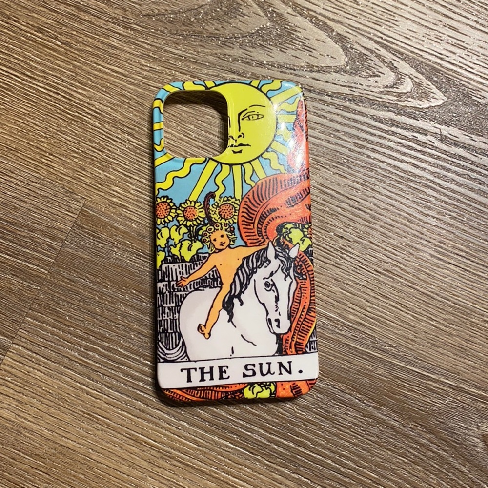 Sun Card IPhone 12 Case💛